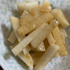 お弁当レシピ　長芋のバターソテー
